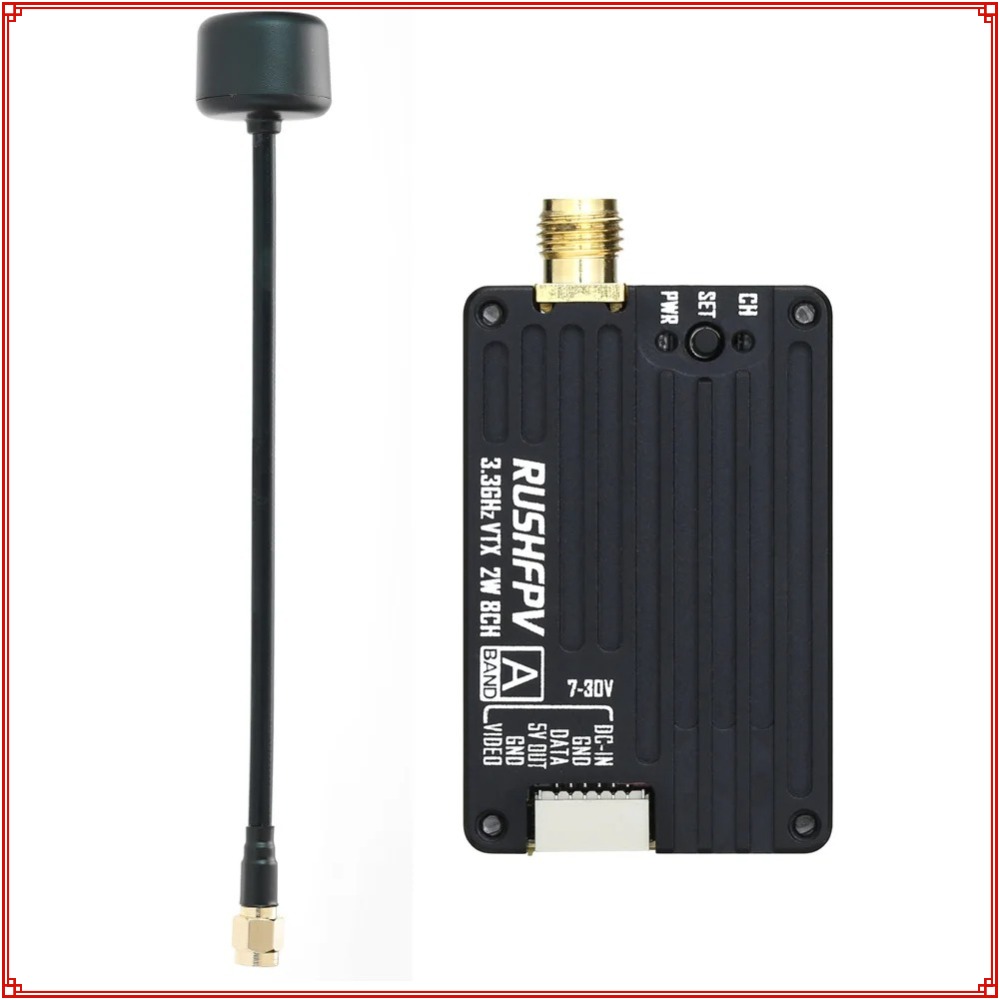 Drone Rc Remote - Новый передатчик RUSHFPV 3.3G 2W VTX