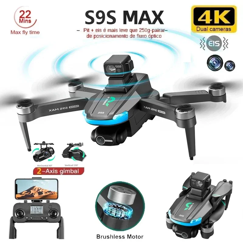 Drone Ae Rc - НОВЫЙ S9S MAX MINI Drone 4K