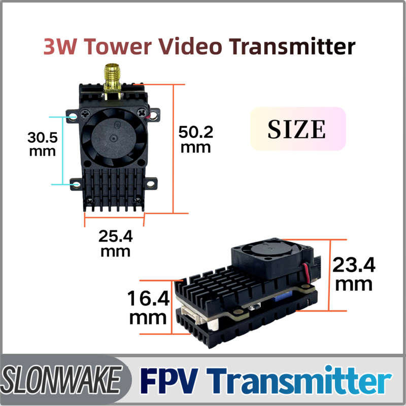 Drone Rc Remote - SLONWAKE 5,8G 3000 МВт Модуль передачи