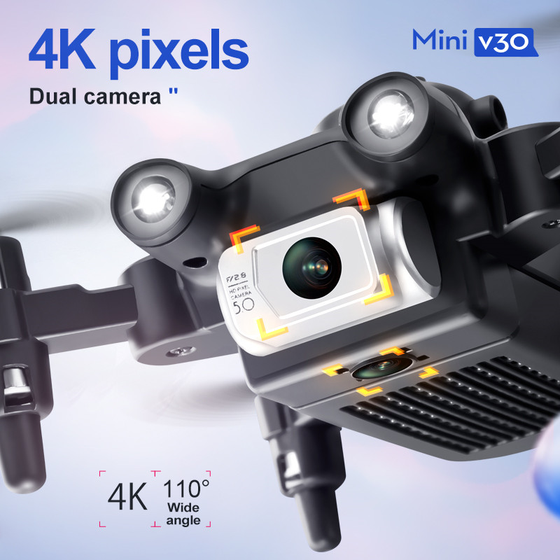 Мини V30 WiFi FPV Дрон с двойн – обзор и цена Drone Rc Foldable