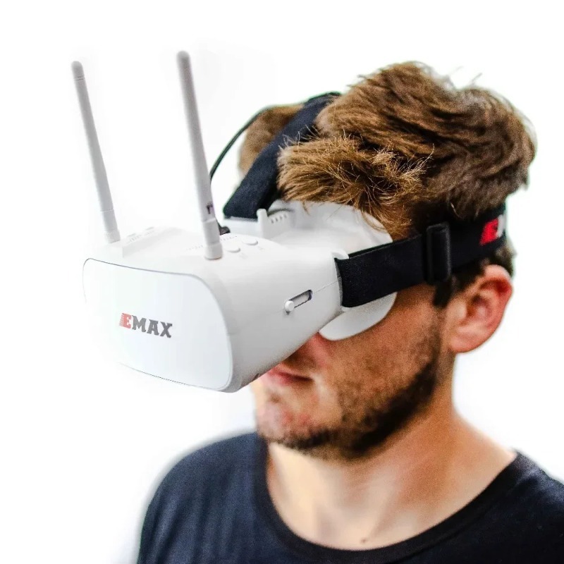 Очки FPV Emax 5.8G 48CH Tinyha – обзор и цена Fpv Goggles Headset