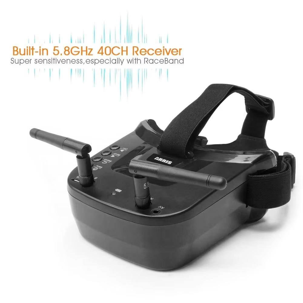 Очки DroMa5.8G FPV с 40 канала – обзор и цена Fpv Goggles Headset
