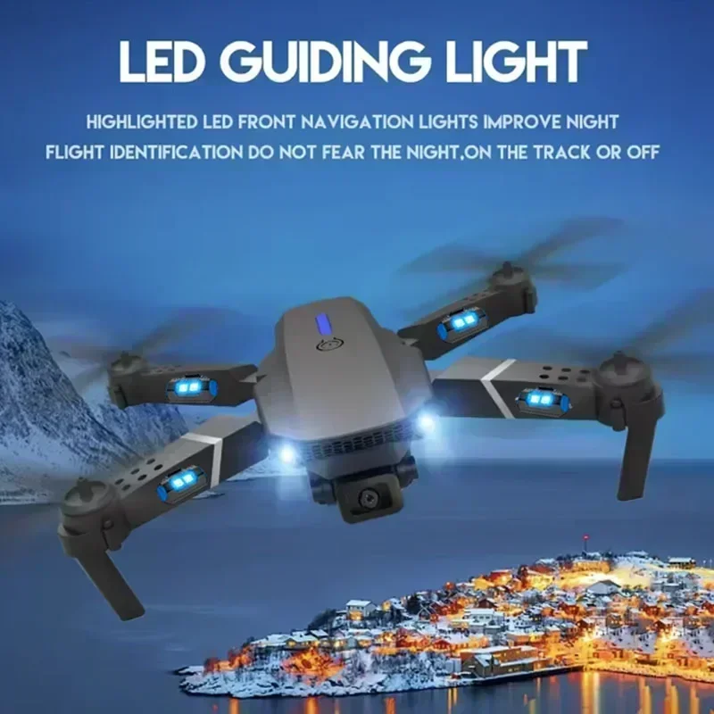 E88 Pro WIFI FPV Дрон Широкоуг – обзор и цена Drone Rc Foldable