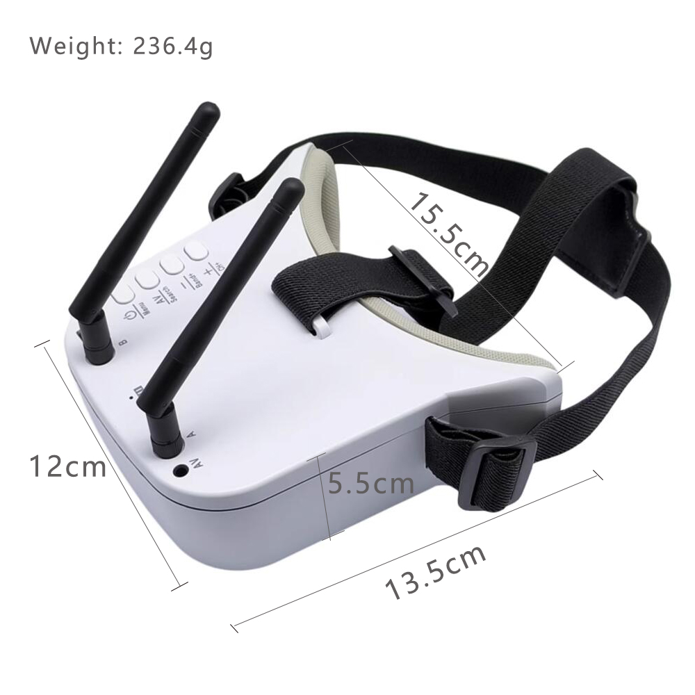 Симулятор гоночных VR-игр: Вир – обзор и цена Fpv Goggles Headset