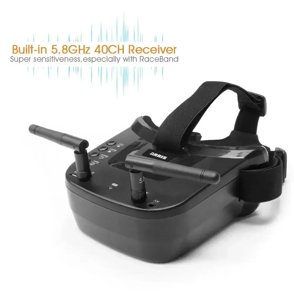 Очки FPV RoRuSVR009 5.8G, 40 к – обзор и цена Fpv Goggles Headset