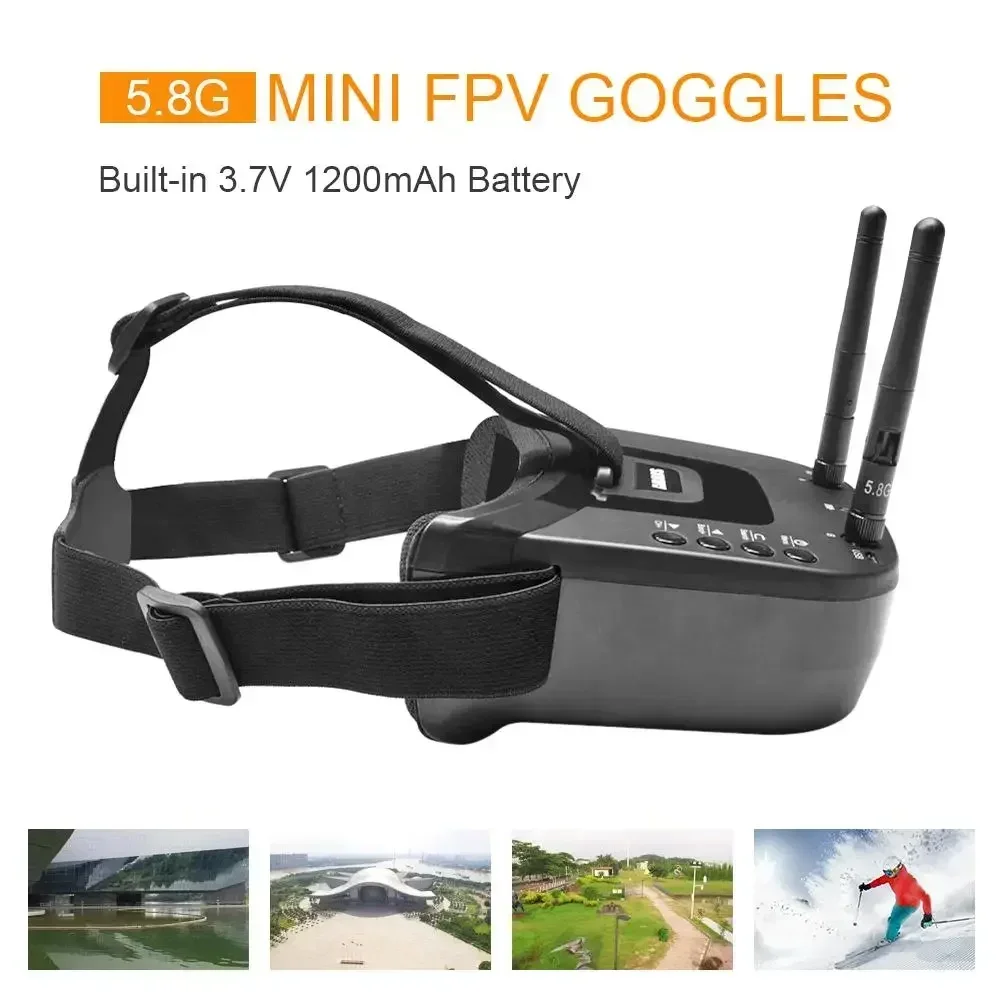 Очки FPV RoRuSVR009 5.8G, 40 к – обзор и цена Fpv Goggles Headset