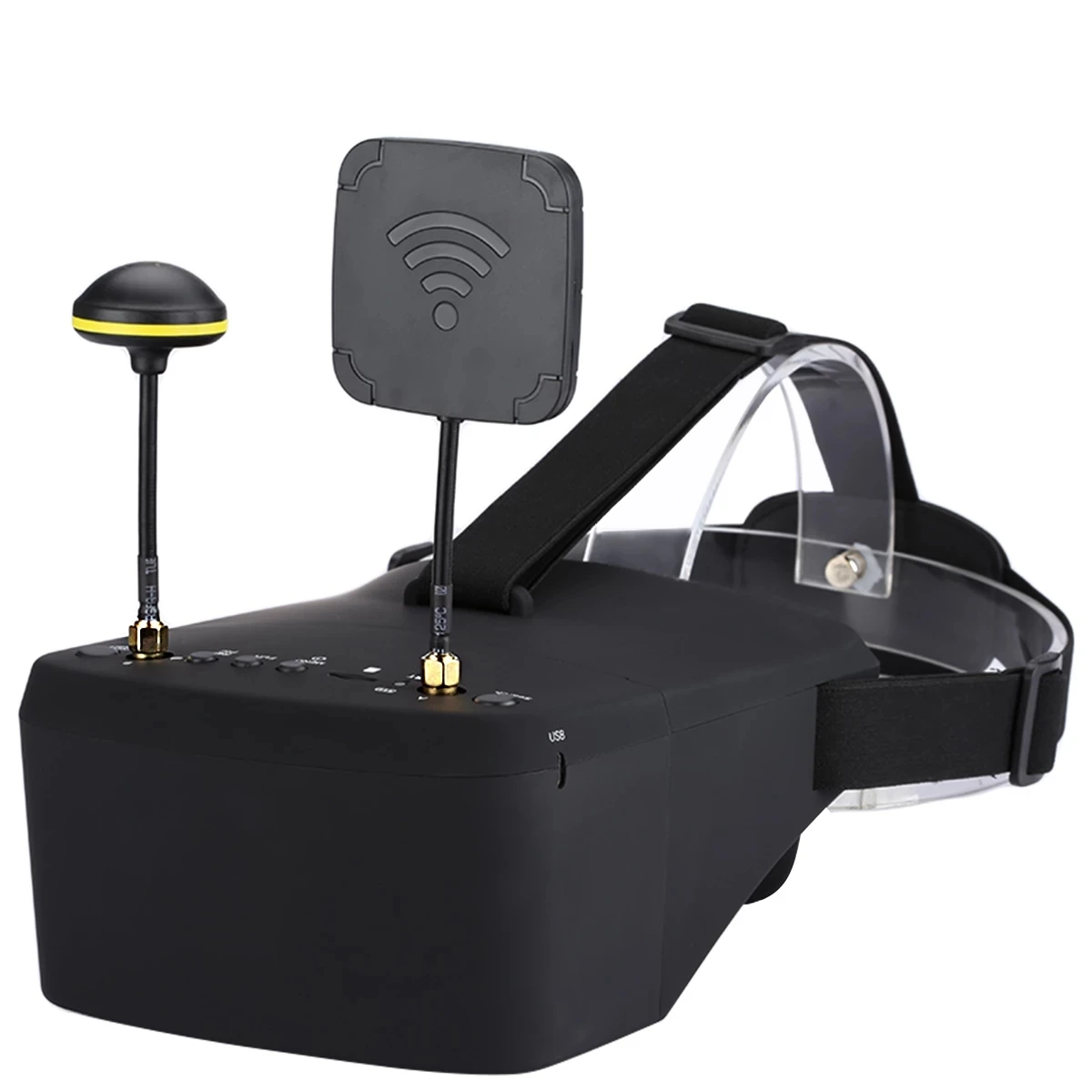EV800D 5,8G 40CH 5-дюймовая ви – обзор и цена Fpv Goggles Headset