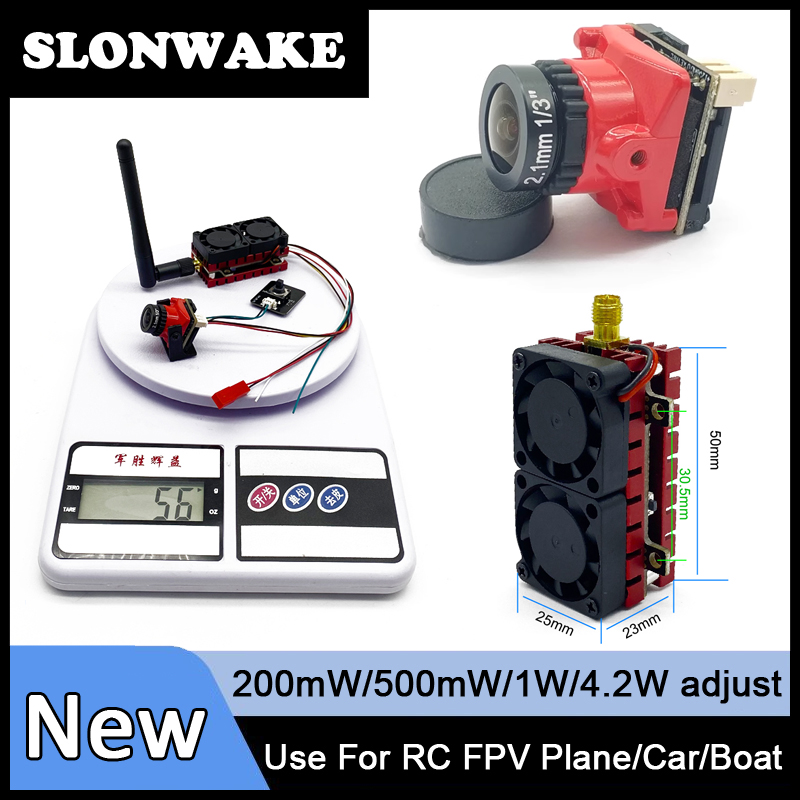 SLONWAKE 5,8G 48CH 4,2 Вт VTX- – обзор и цена Fpv Goggles Headset