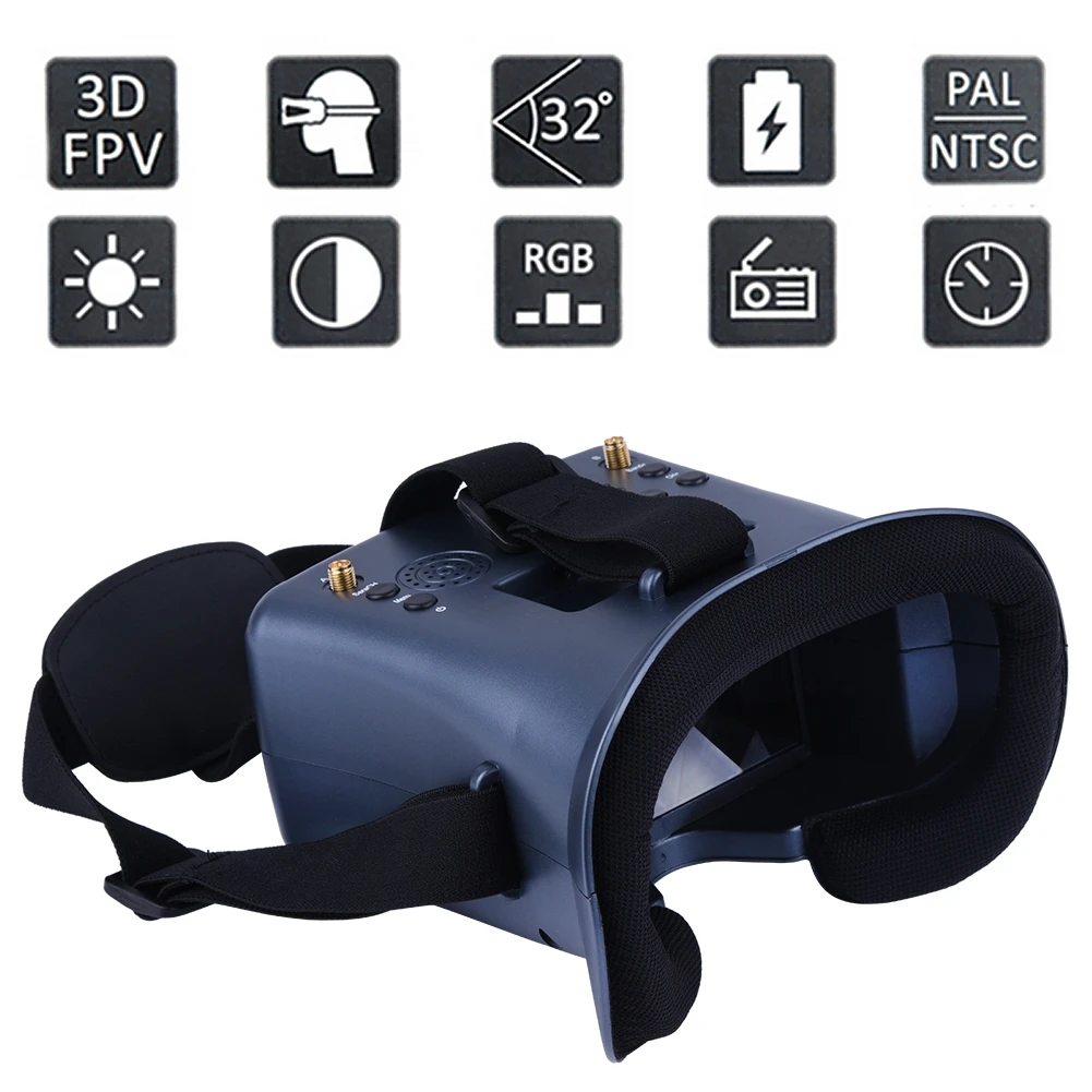 5,8G 40CH 4,3-дюймовая видеога – обзор и цена Fpv Goggles Headset